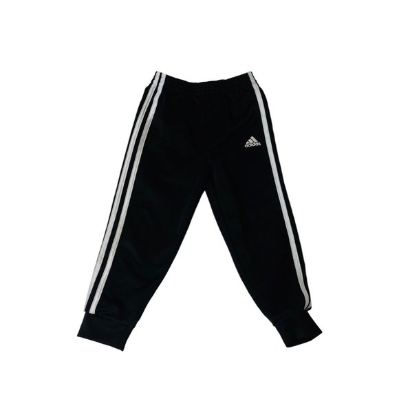 adidas Bottoms Adidas Toddlers Boys Track Pants Black And White